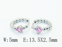 Stainless Steel Jewelry Wholesale - Stainless Steel Earrings - HY30E2686NR