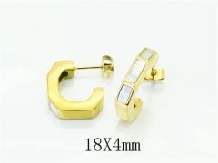 Stainless Steel Jewelry Wholesale - Stainless Steel Earrings - HY30E2676HUY