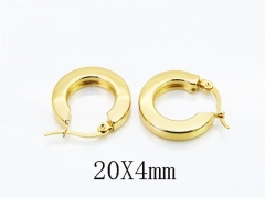 Stainless Steel Jewelry Wholesale - Stainless Steel Earrings - HY58E2053GJL