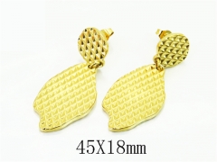 Stainless Steel Jewelry Wholesale - Stainless Steel Earrings - HY30E2656HHL