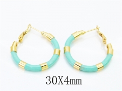 Stainless Steel Jewelry Wholesale - Stainless Steel Earrings - HY58E2036BLL