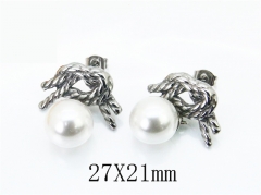 Stainless Steel Jewelry Wholesale - Stainless Steel Earrings - HY59E1494LA