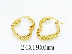 Stainless Steel Jewelry Wholesale - Stainless Steel Earrings - HY58E2061KT