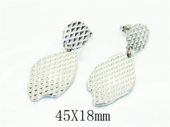 Stainless Steel Jewelry Wholesale - Stainless Steel Earrings - HY30E2655PV