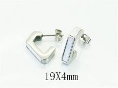 Stainless Steel Jewelry Wholesale - Stainless Steel Earrings - HY30E2680OL