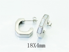Stainless Steel Jewelry Wholesale - Stainless Steel Earrings - HY30E2677OL