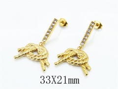 Stainless Steel Jewelry Wholesale - Stainless Steel Earrings - HY59E1493PQ