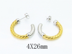 Stainless Steel Jewelry Wholesale - Stainless Steel Earrings - HY30E2733HCL