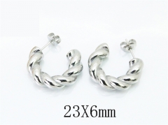 Stainless Steel Jewelry Wholesale - Stainless Steel Earrings - HY30E2764NL