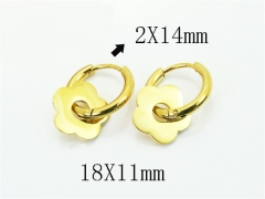Stainless Steel Jewelry Wholesale - Stainless Steel Earrings - HY30E2700NS