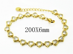 Stainless Steel Jewelry Wholesale - Stainless Steel Bracelets - HY30B0375HOL