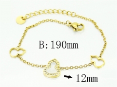 Stainless Steel Jewelry Wholesale - Stainless Steel Bracelets - HY04B0168HIT