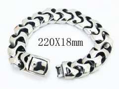 Stainless Steel Jewelry Wholesale - Stainless Steel Bracelets - HY28B0178LBB