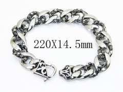Stainless Steel Jewelry Wholesale - Stainless Steel Bracelets - HY28B0190KSS