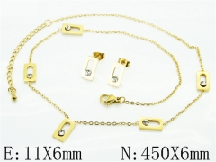 Stainless Steel Jewelry Wholesale - Stainless Steel Jewelry Sets - HY32S0277HLS