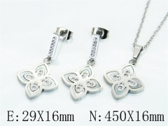 Stainless Steel Jewelry Wholesale - Stainless Steel Jewelry Sets - HY32S0274HMB