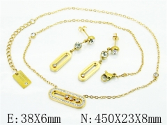 Stainless Steel Jewelry Wholesale - Stainless Steel Jewelry Sets - HY32S0276HLD