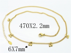 Stainless Steel Jewelry Wholesale - Stainless Steel Necklaces - HY04N0164HMX