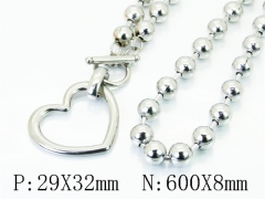Stainless Steel Jewelry Wholesale - Stainless Steel Necklaces - HY39N0848HIS