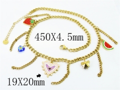 Stainless Steel Jewelry Wholesale - Stainless Steel Necklaces - HY32N1053HKV