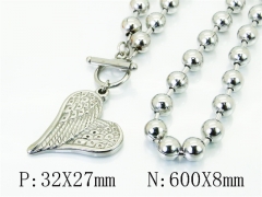 Stainless Steel Jewelry Wholesale - Stainless Steel Necklaces - HY39N0846HIX