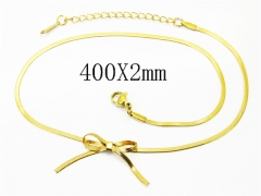 Stainless Steel Jewelry Wholesale - Stainless Steel Necklaces - HY32N1034MA