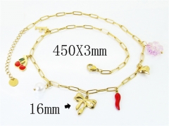 Stainless Steel Jewelry Wholesale - Stainless Steel Necklaces - HY32N1056HJX