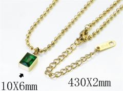 Stainless Steel Jewelry Wholesale - Stainless Steel Necklaces - HY04N0244PC