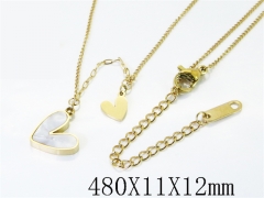 Stainless Steel Jewelry Wholesale - Stainless Steel Necklaces - HY04N0269PF