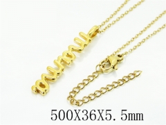 Stainless Steel Jewelry Wholesale - Stainless Steel Necklaces - HY22N0117PS