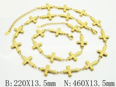 Wholesale Stainless Steel Bracelets & Necklaces Sets - HY30S0330I6L