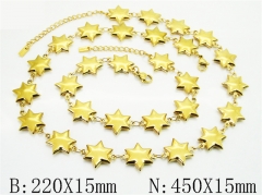 Wholesale Stainless Steel Bracelets & Necklaces Sets - HY30S0327IML