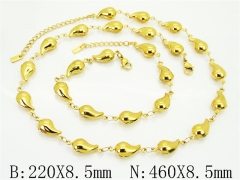 Wholesale Stainless Steel Bracelets & Necklaces Sets - HY30S0323IML