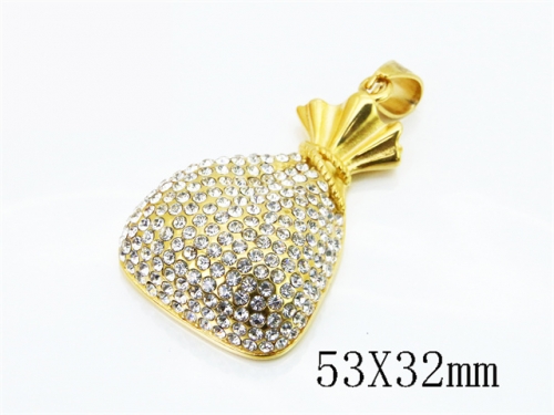Stainless Steel Jewelry Wholesale - Stainless Steel Pendants - HY15P0697HLS