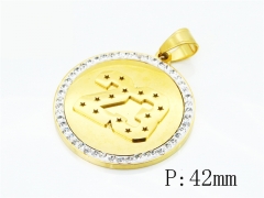 Stainless Steel Jewelry Wholesale - Stainless Steel Pendants - HY15P0692HJ5
