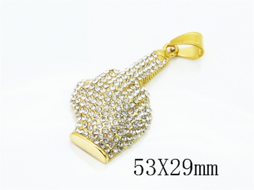 Stainless Steel Jewelry Wholesale - Stainless Steel Pendants - HY15P0699HJL