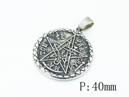 Stainless Steel Jewelry Wholesale - Stainless Steel Pendants - HY22P1201PA
