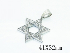 Stainless Steel Jewelry Wholesale - Stainless Steel Pendants - HY13P2470HIL