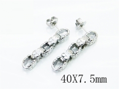 Stainless Steel Jewelry Wholesale - Stainless Steel Earrings - HY90E0388HLD