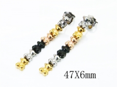 Stainless Steel Jewelry Wholesale - Stainless Steel Earrings - HY90E0401HPB