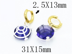 Stainless Steel Jewelry Wholesale - Stainless Steel Earrings - HY90E0430HOT