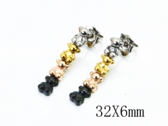 Stainless Steel Jewelry Wholesale - Stainless Steel Earrings - HY90E0408HMC
