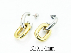 Stainless Steel Jewelry Wholesale - Stainless Steel Earrings - HY80E2158MA