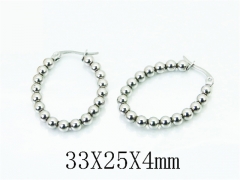 Stainless Steel Jewelry Wholesale - Stainless Steel Earrings - HY30E2805LG