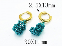 Stainless Steel Jewelry Wholesale - Stainless Steel Earrings - HY90E0473IHA