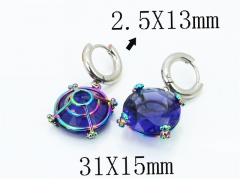 Stainless Steel Jewelry Wholesale - Stainless Steel Earrings - HY90E0419HNQ