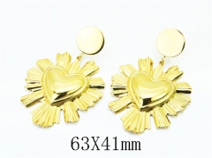 Stainless Steel Jewelry Wholesale - Stainless Steel Earrings - HY30E2779HIL