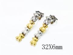 Stainless Steel Jewelry Wholesale - Stainless Steel Earrings - HY90E0406HMA