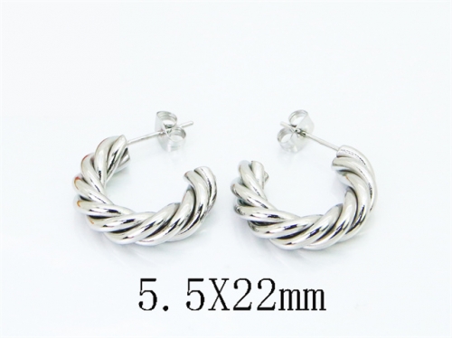 Stainless Steel Jewelry Wholesale - Stainless Steel Earrings - HY58E2094KL