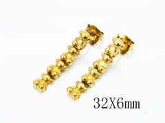 Stainless Steel Jewelry Wholesale - Stainless Steel Earrings - HY90E0403HMZ